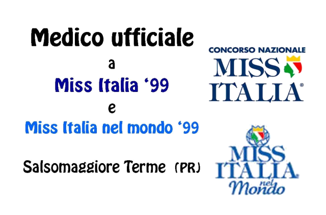 Miss Italia '99 e Miss Italia nel Mondo '99